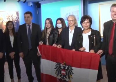 Το Ζωγράφειο Σχολείο τίμησε τον Αυστριακό Φιλελληνισμό και την Πρέσβη της Αυστρίας στην Ελλάδα