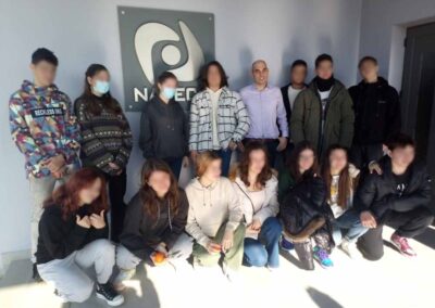 Την εταιρεία πληροφορικής “NATECH” επισκέφτηκαν μαθητές του Ζωγράφειου Σχολείου