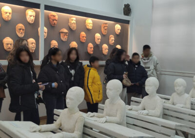 Το Μουσείο Σύγχρονης Τέχνης “Θεόδωρος Παπαγιάννης” επισκέφθηκαν μαθητές του Ζωγράφειου Σχολείου